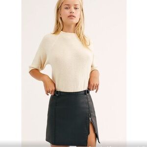 Free People Midnight Magic Mini Skirt